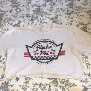 Alpha Phi bid day t shirt